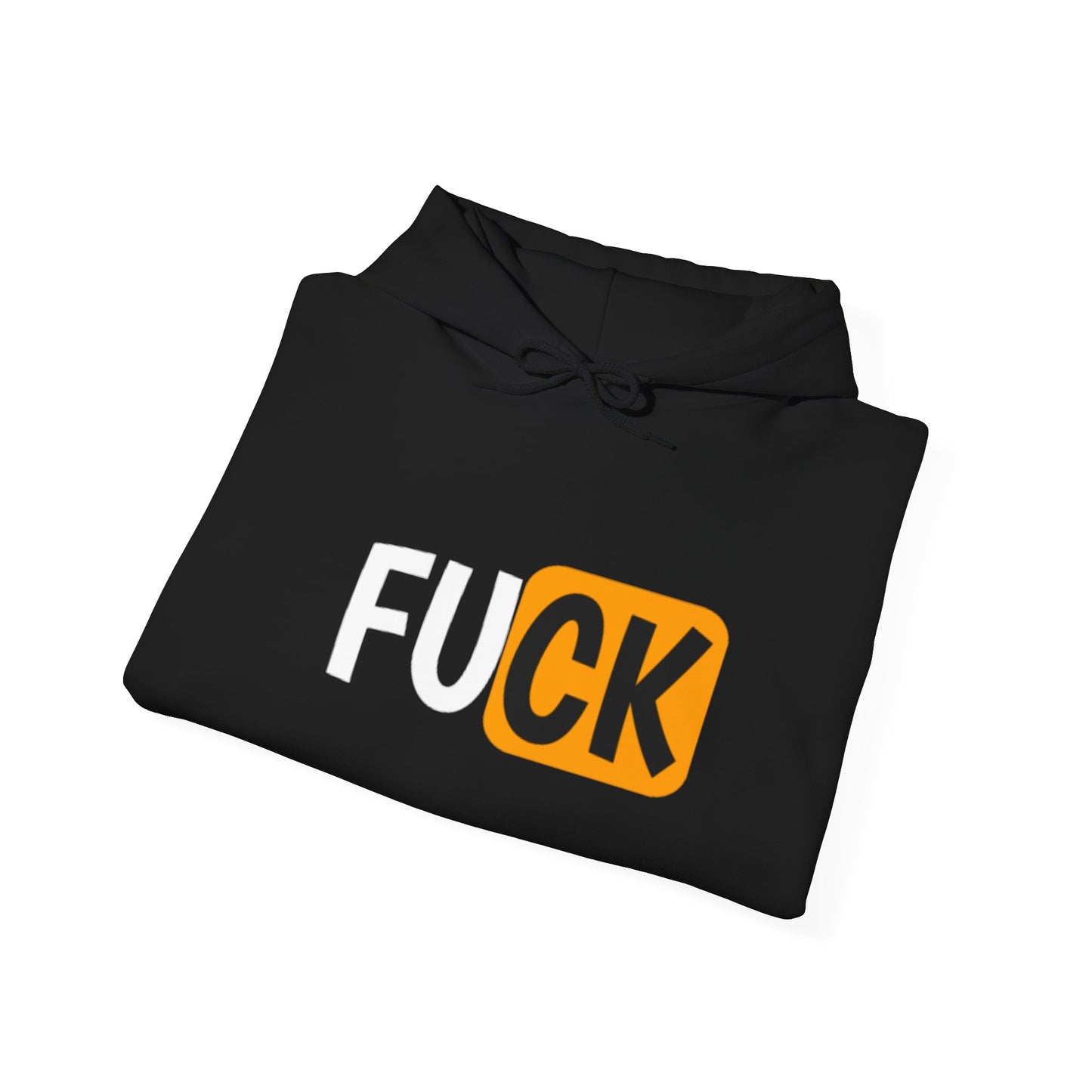 FUCK' Bold Design T-Shirt Hooded